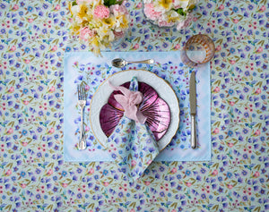 Purple Garden Tablecloth