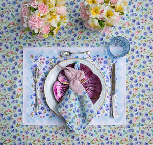 Purple Garden Tablecloth