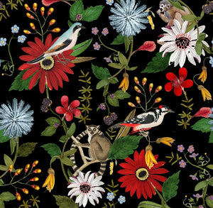 Margarita Jungle Dark Tablecloth